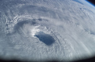 Hurricane Isabel in the Atlantic Ocean